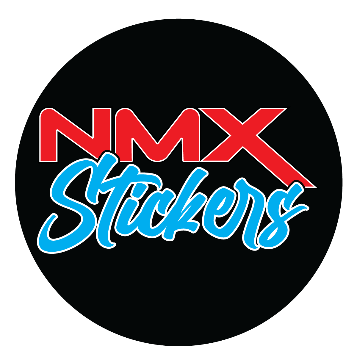 Custom Vinyl Circle Sticker 2"